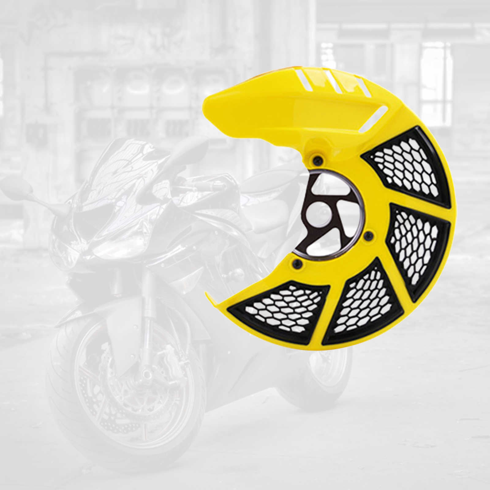 Disco de freno delantero para motocicleta, cubierta protectora de Rotor compatible con HONDA CRF250R CRF450R, accesorios profesionales Car