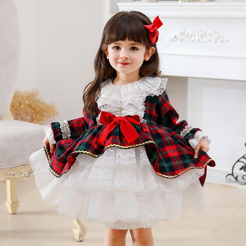 Girl's Dresses 2y Origin Girls Party Infant Lolita Spanish Court Style Baby Lace Plaid Layered Drees Children's Princess Dress, Red
Girl's Dresses 2y Origin Girls Party Infant Lolita Spanish Court Style Baby Lace Plaid Layered Drees Children's Princess Dress, Red