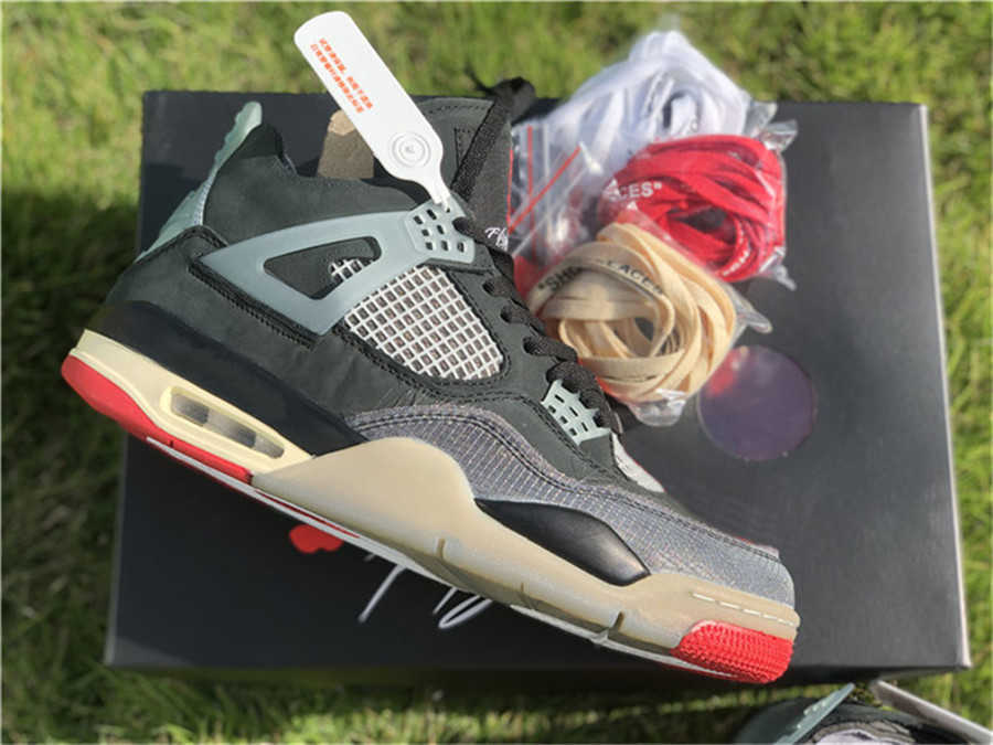 Newest Off Authentic 4 Bred Retro Wmns Sp Muslin Black Red 4s Man Athletic Shoes Sports Sneakers with Original Box Cv9388-001, Sail
Newest Off Authentic 4 Bred Retro Wmns Sp Muslin Black Red 4s Man Athletic Shoes Sports Sneakers with Original Box Cv9388-001, Sail