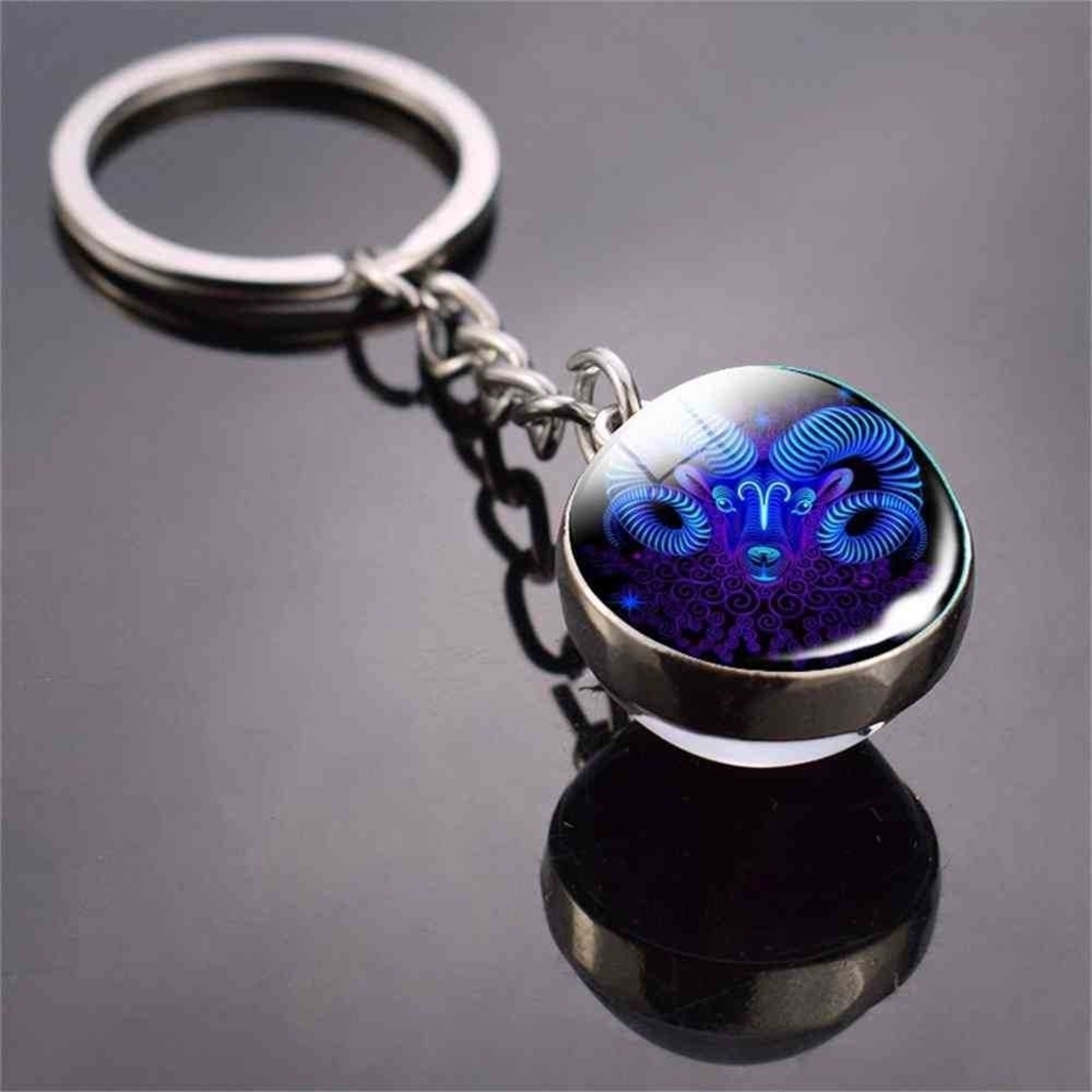 Luminous 12 Constellation Key Ring Children's LED Double Convex Round Glass Ball Key Chain Nigh Light Boys Grils Pandent Gifts Accessories G72DTIQ, Purple libra
Luminous 12 Constellation Key Ring Children's LED Double Convex Round Glass Ball Key Chain Nigh Light Boys Grils Pandent Gifts Accessories G72DTIQ, Purple libra
