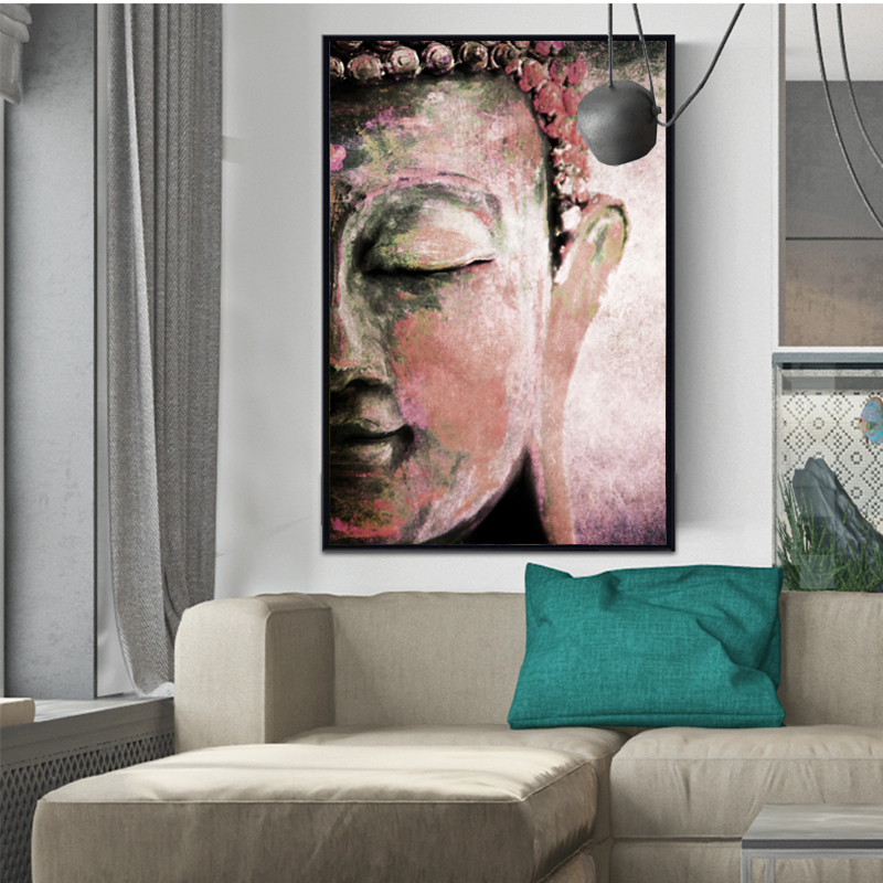 Canvas Paintings Buddha Art Wall Pictures For Living Room Modern Posters Prints Buddha Decorative Pictures Unframed