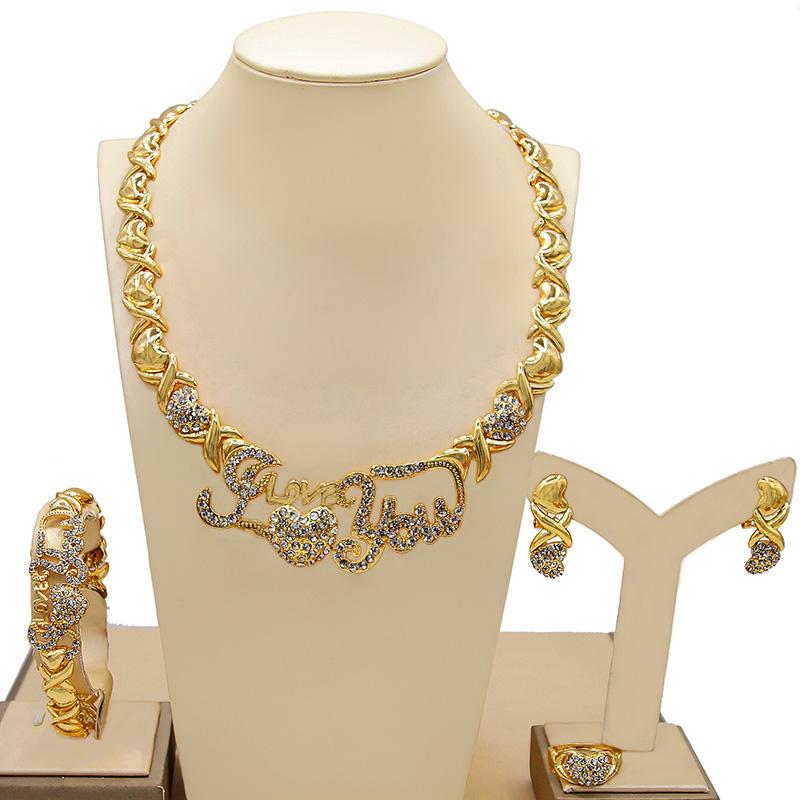 Earrings & Necklace Xoxo Gold Hug And Kiss Set Earring For Women Jewelry Bride Fashion Wedding, Silver
Earrings & Necklace Xoxo Gold Hug And Kiss Set Earring For Women Jewelry Bride Fashion Wedding, Silver