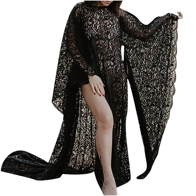 Maternity Dresses Props Black Pography Women Length Floor Lace Dress Pregnants, White
Maternity Dresses Props Black Pography Women Length Floor Lace Dress Pregnants, White