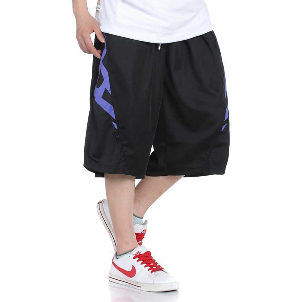 Summer Streetwear Men Short Hip Hop Harem Boardshorts American Fashion Loose Baggy Exercise Shorts Elastic Waist Plus Size 210714
