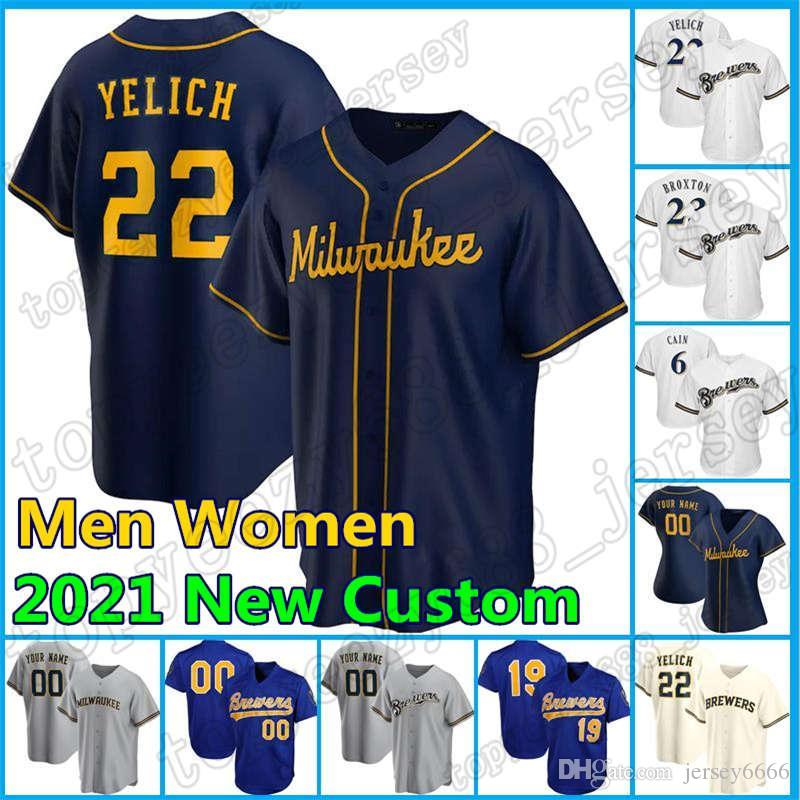 22 Christian Yelich Jersey Milwauke Baseball Brewers 19 Robin Yount 6 Lorenzo Cain 53 Brandon Woodruff 7 Eric Thames Custom 21 Travis Shaw, Blue;black
22 Christian Yelich Jersey Milwauke Baseball Brewers 19 Robin Yount 6 Lorenzo Cain 53 Brandon Woodruff 7 Eric Thames Custom 21 Travis Shaw, Blue;black