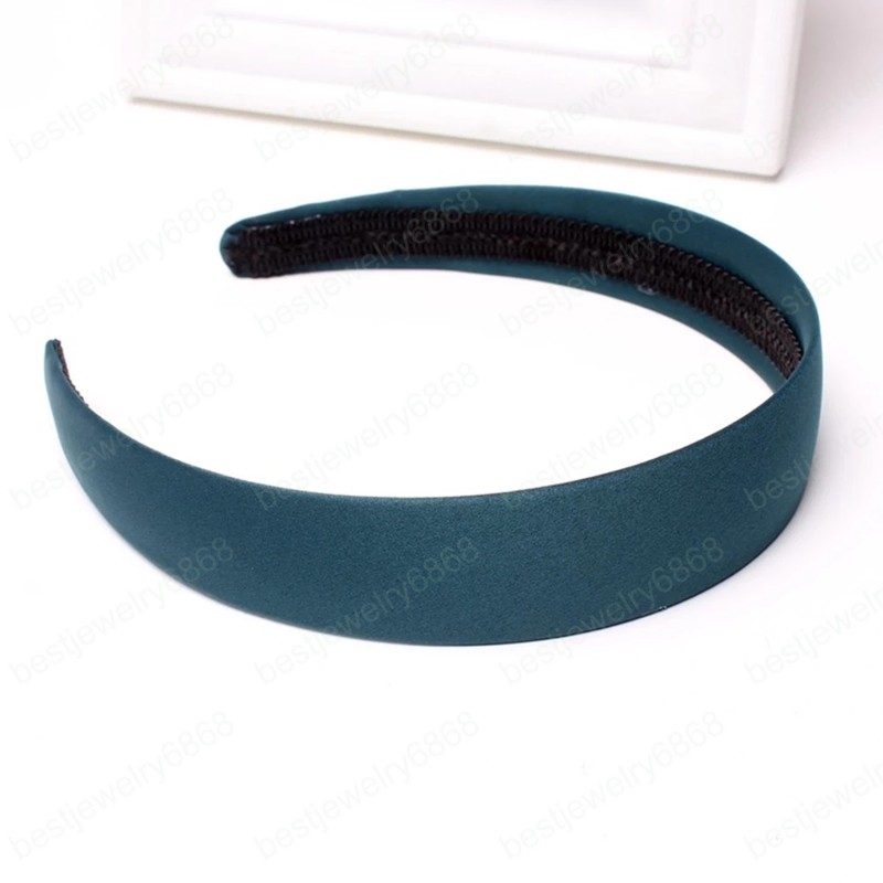 Women Hair Band Solid Color Headband Vintage Female Head Hoop Hai Bezel Hair Accessories Ladies Simplicity No Slip Headwear