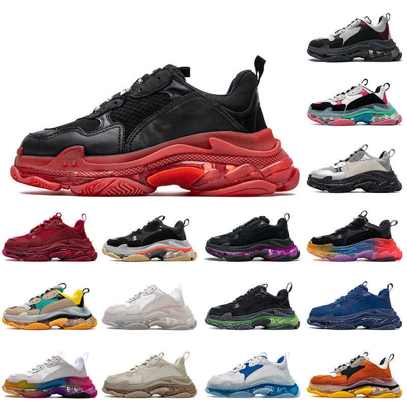 2021 Vintage Triple S Clear Sole Sneakers Casual Women Mens Dad Shoe Luxurys Designers Shoes Track Crystal Bottoms Paris 17FW Outdoor Runner, #39 36-45
2021 Vintage Triple S Clear Sole Sneakers Casual Women Mens Dad Shoe Luxurys Designers Shoes Track Crystal Bottoms Paris 17FW Outdoor Runner, #39 36-45