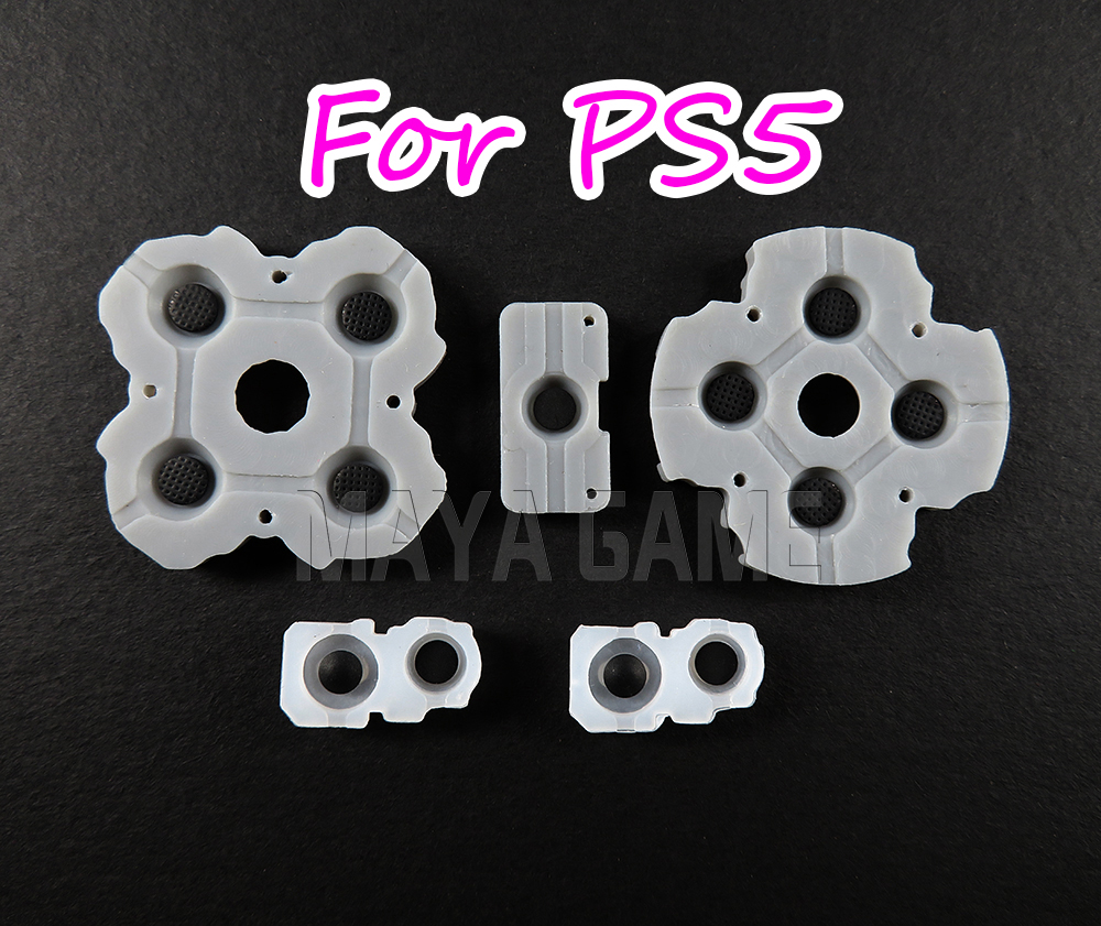 Conductive Rubber Contact Pad Buttons D-Pad For Playstation 5 PS5 Controller Conductive Silicone Rubber Pads
Conductive Rubber Contact Pad Buttons D-Pad For Playstation 5 PS5 Controller Conductive Silicone Rubber Pads