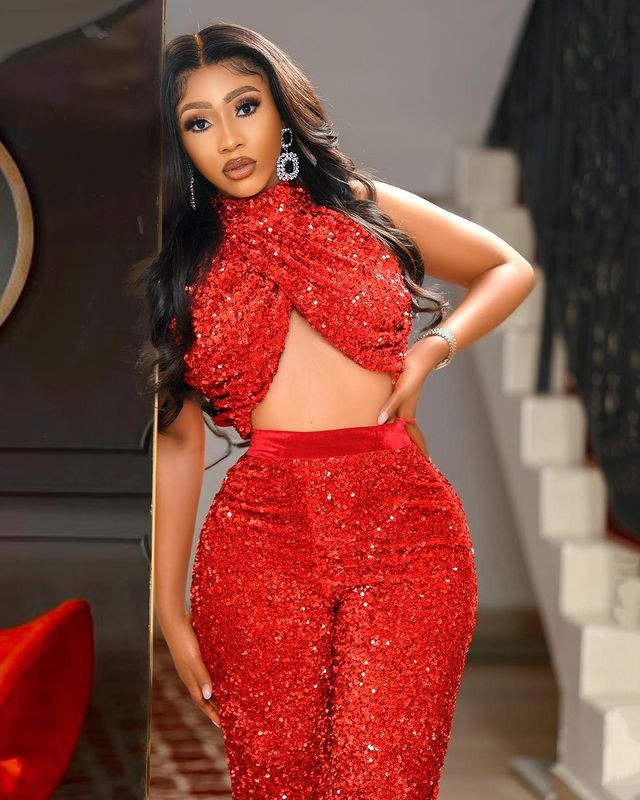 Plus Size Arabic Aso Ebi Red Sequined Jumpsuits Prom Dresses High Neck Backless Evening Formal Party Second Reception Bridesmaid Gowns Dress ZJ2032