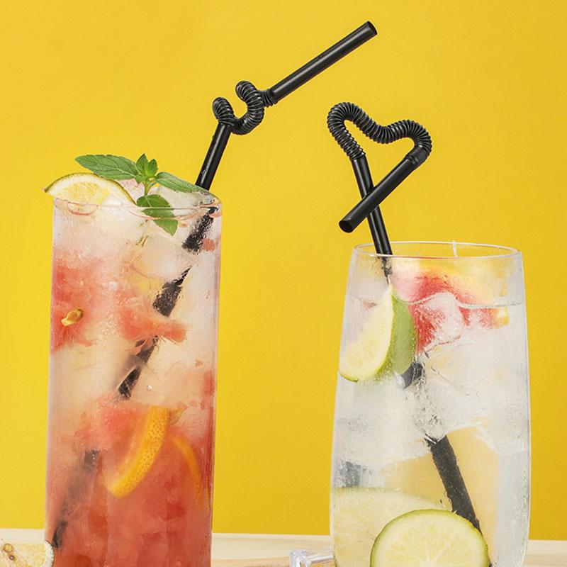Drinking Straws 100Pcs Cocktail Black Plastic Straw For Birthday Event Wedding Home Supplies Decorative Party Accessories
Drinking Straws 100Pcs Cocktail Black Plastic Straw For Birthday Event Wedding Home Supplies Decorative Party Accessories