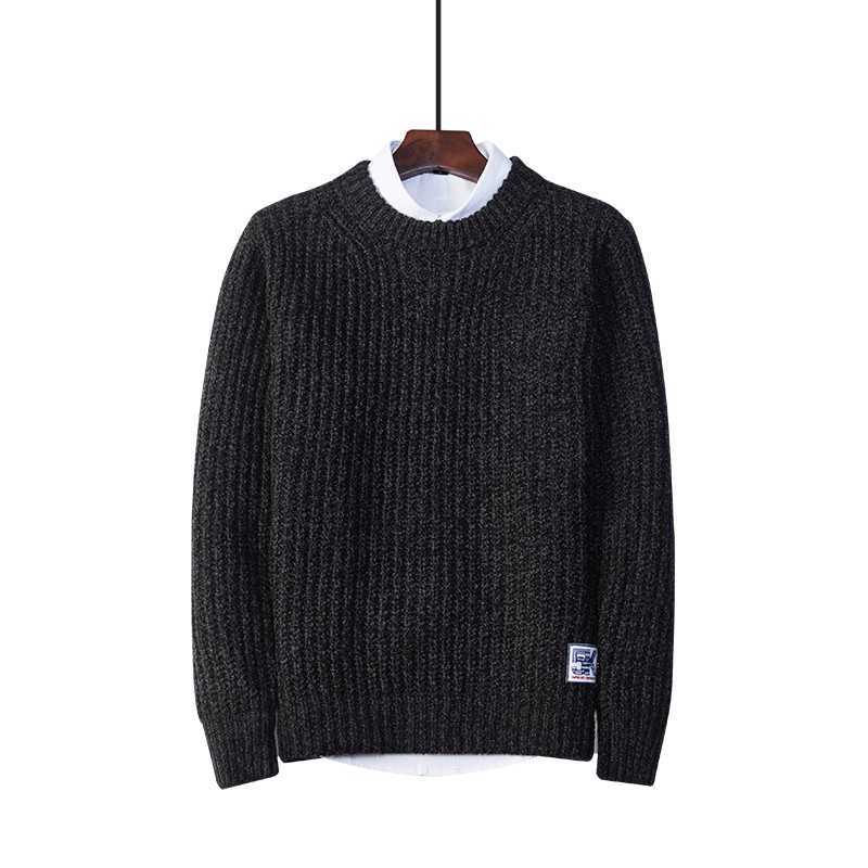 CHNIFENKO Fashion Sweater Men Autumn Casual Harajuku Pullover Men Streetwear Hip Hop O-Neck Winter Slim Fit Men Sweater 211008