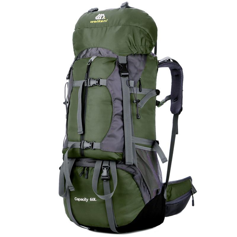 Outdoor Bags 60L Multifunctional Rain Cover Waterproof Hiking Sports Backpack Climbing Bag Camping Trekking Travel Rucksack For Men, Black color
Outdoor Bags 60L Multifunctional Rain Cover Waterproof Hiking Sports Backpack Climbing Bag Camping Trekking Travel Rucksack For Men, Black color