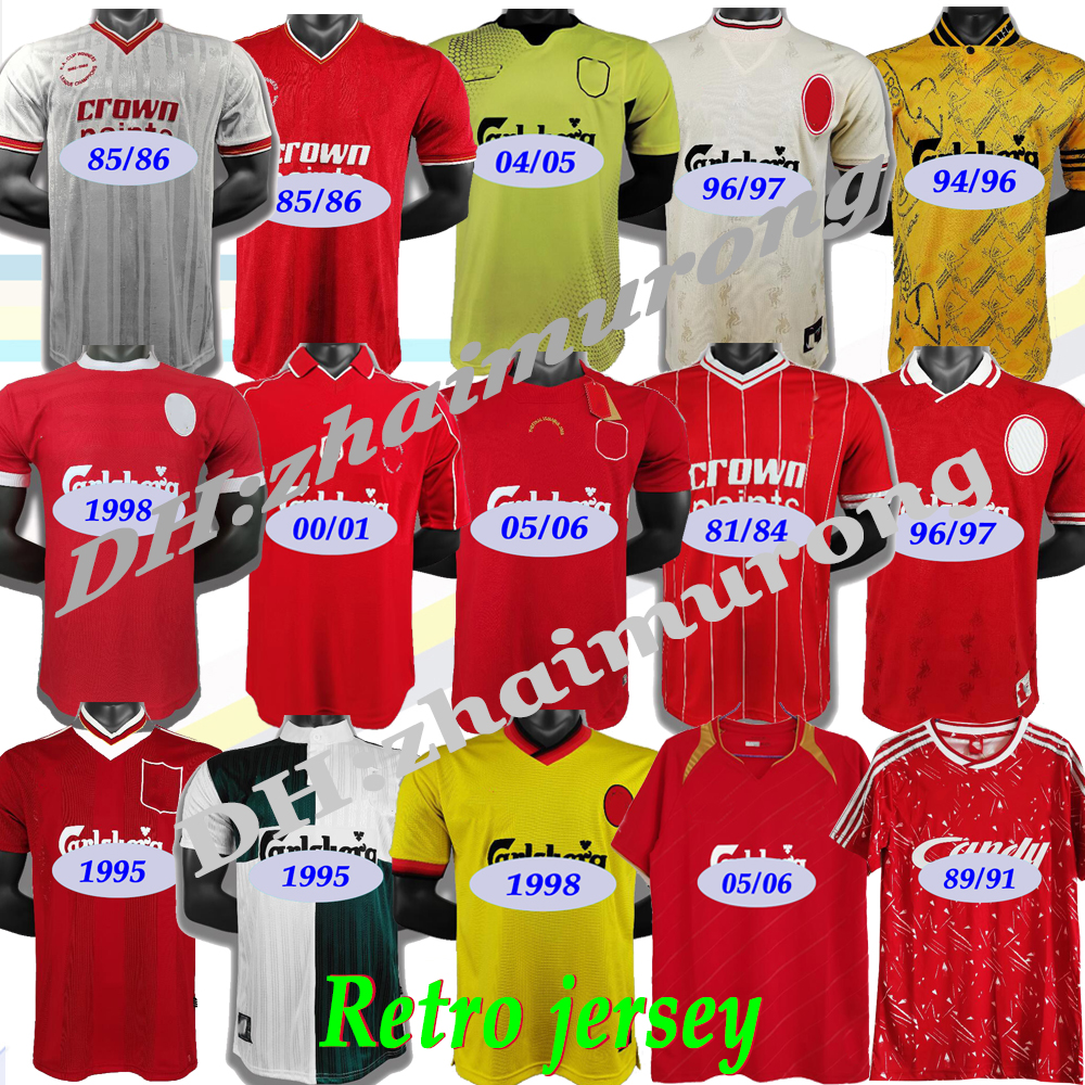 Retro 97 95 05 FOWLER GERRARD DALGLISH McMANAMAN LVP Mens Soccer Jerseys TORRES KUYT Smicer Steven Home Away 3rd Football Shirt Short Sleeve Uniforms, Retro 00/01
Retro 97 95 05 FOWLER GERRARD DALGLISH McMANAMAN LVP Mens Soccer Jerseys TORRES KUYT Smicer Steven Home Away 3rd Football Shirt Short Sleeve Uniforms, Retro 00/01