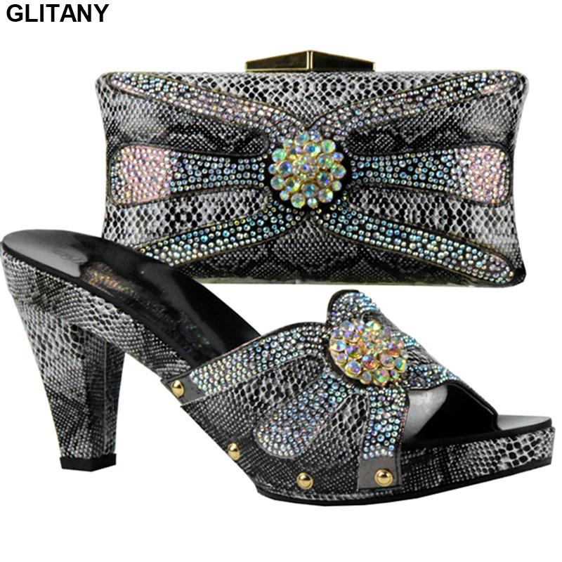 Dress Shoes Latest Italian Ladies And Bags To Match Set Decorated With Rhinestone Nigerian Women Wedding Bag Party Shoe, Black
Dress Shoes Latest Italian Ladies And Bags To Match Set Decorated With Rhinestone Nigerian Women Wedding Bag Party Shoe, Black