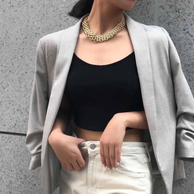 Statement Chunky Chain Thick Necklace Fashion Circle Round Choker Jewelry Retro Metal Hiphop Women Men Neck Accessories T Chains
Statement Chunky Chain Thick Necklace Fashion Circle Round Choker Jewelry Retro Metal Hiphop Women Men Neck Accessories T Chains