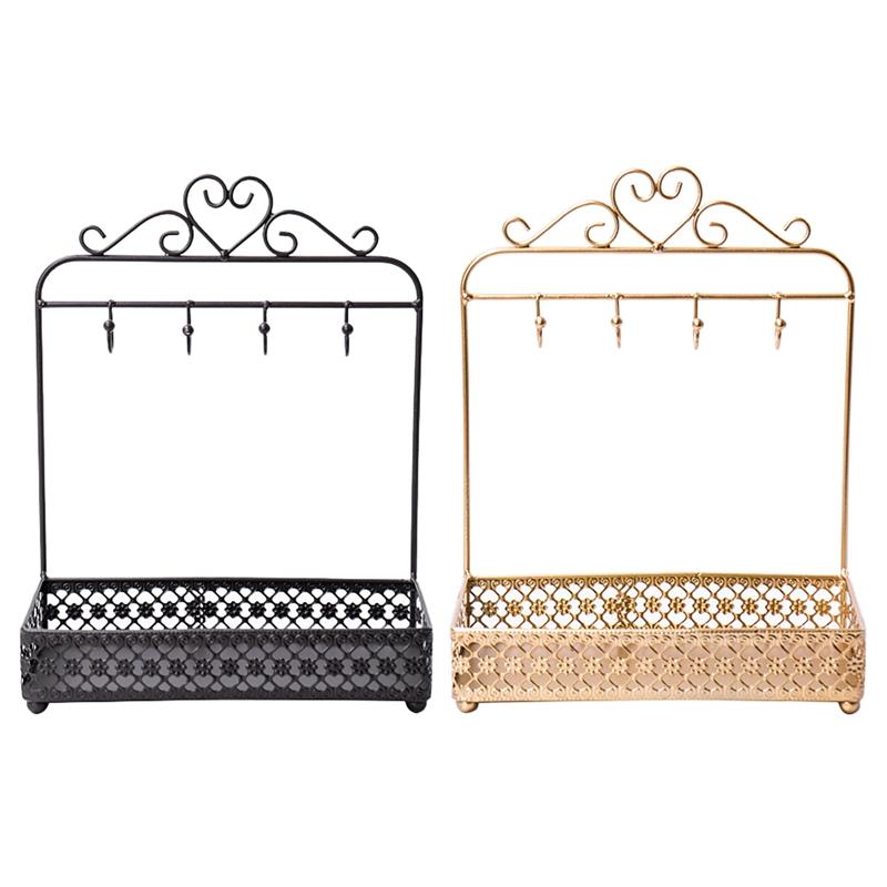 Jewelry Pouches, Bags Organizer Display Stand With Ring Tray Table Top Hanging Holder For Earring Necklace Bracelet, Pink;blue
Jewelry Pouches, Bags Organizer Display Stand With Ring Tray Table Top Hanging Holder For Earring Necklace Bracelet, Pink;blue