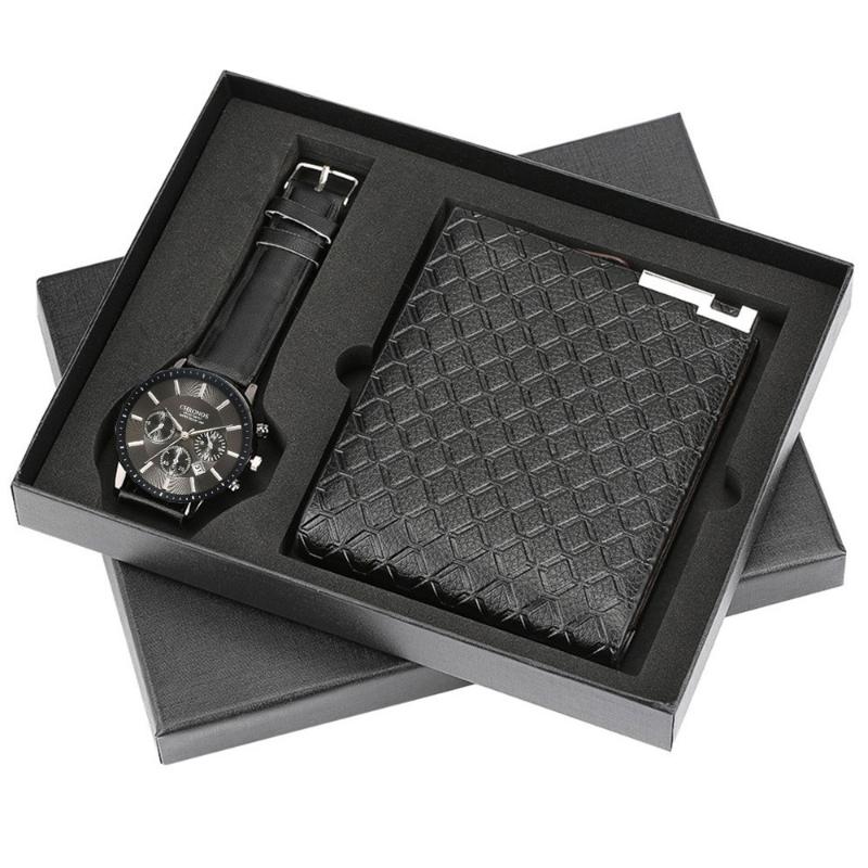 Elegant Men's Dual Purpose PU Wallet and Card Slots  Great Choice for Gifting at Christmastime or Any Other Celebrations