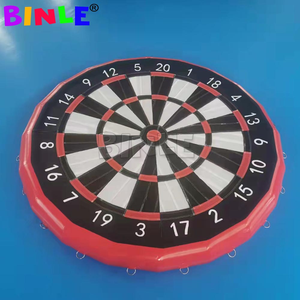 Factory Airtight 2M Hanging PVC Outdoor Inflatable Football Dart Board Soccer Target Games Kick Shooting Dartboard
