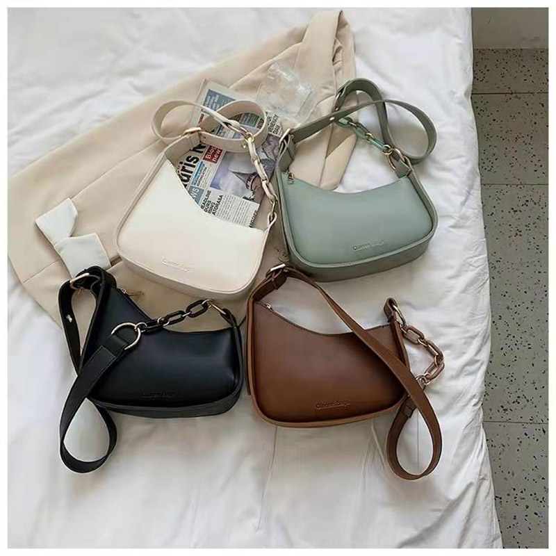 Luxury Cross Body high quality messenger bags fashion Shoulder Bags lady leather underarm bag Adjustable strap length Satchel clutch bag Designer handbags HBP