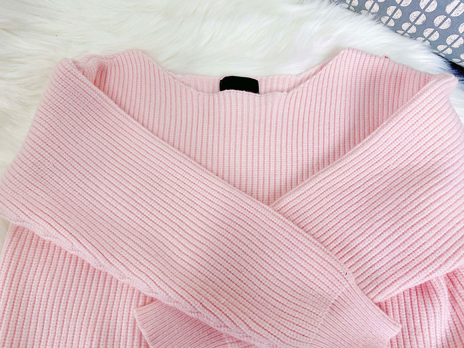 Free Autumn Knitted Sweater Set Women's Elegant Pullover Short Knit & Tight Skirt Fashion 2 Two Piece 210524