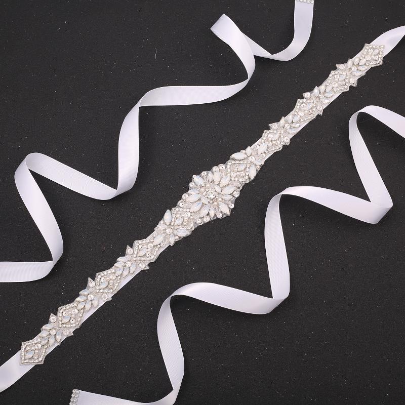 Wedding Sashes SESTHFAR Opal Bridal Belt Sash,Belt With Pearl Rhinestone Crystal For Brides Bridesmaid Prom Dress Evening Gown
Wedding Sashes SESTHFAR Opal Bridal Belt Sash,Belt With Pearl Rhinestone Crystal For Brides Bridesmaid Prom Dress Evening Gown
