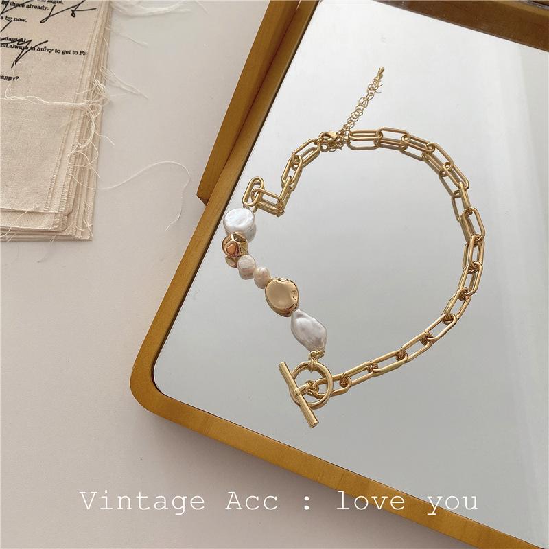 Pendant Necklaces Vintage For Women Statement Chunky Paperclip Necklace Femme Freshwater Pearl Jewelry Personality Fashion Accessories
Pendant Necklaces Vintage For Women Statement Chunky Paperclip Necklace Femme Freshwater Pearl Jewelry Personality Fashion Accessories