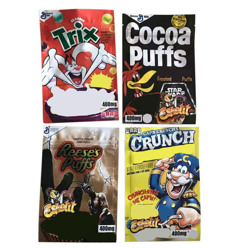 Mylar Bags General Miles Storage Pouch Empty Edibles Packaging bag Trix Cocoa Reese's Crunch Berries Mylar Stand up Pouch Zipper Sealed
Mylar Bags General Miles Storage Pouch Empty Edibles Packaging bag Trix Cocoa Reese's Crunch Berries Mylar Stand up Pouch Zipper Sealed