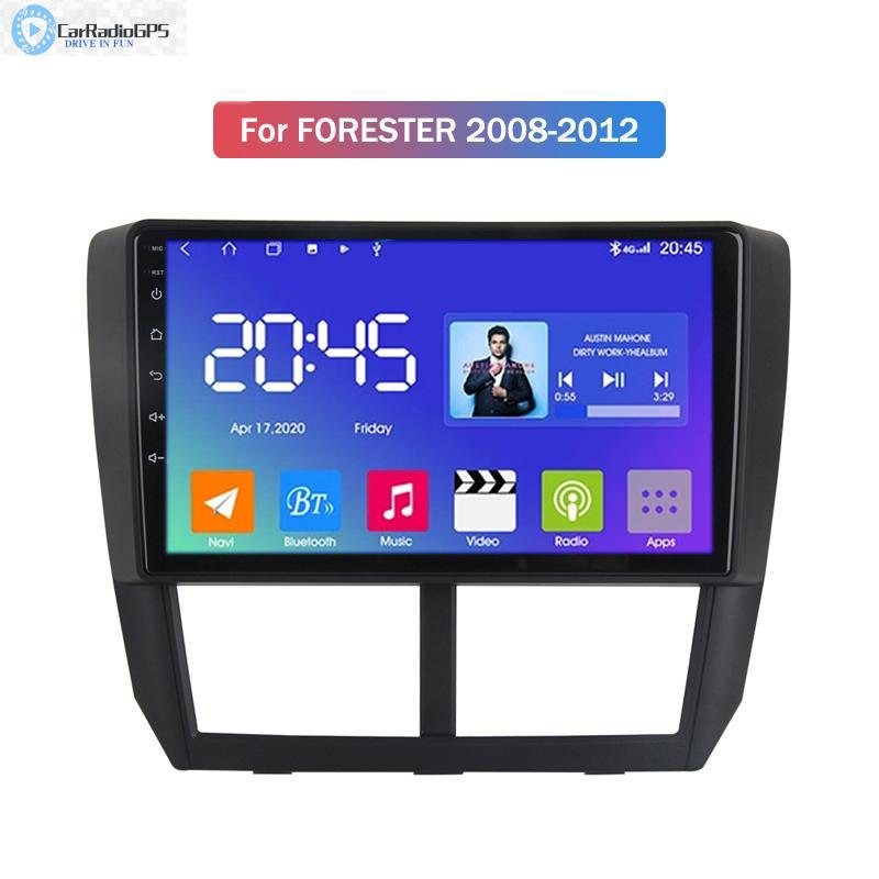 Car DVD Radio Gps Android 2din Player NAVIGATION for Subaru FORESTER 2008-2012 Dsp Wifi Bluetooth Phone Link Built In Carplay