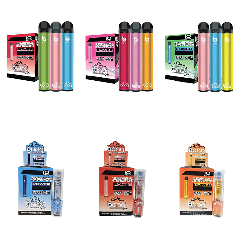 high quality Disposable Vape Bang XXL e cigarettes vapes pen starter kit Device 2000 Puffs 800mAh Power Battery 6ml Pods Cartridge Vapor
high quality Disposable Vape Bang XXL e cigarettes vapes pen starter kit Device 2000 Puffs 800mAh Power Battery 6ml Pods Cartridge Vapor