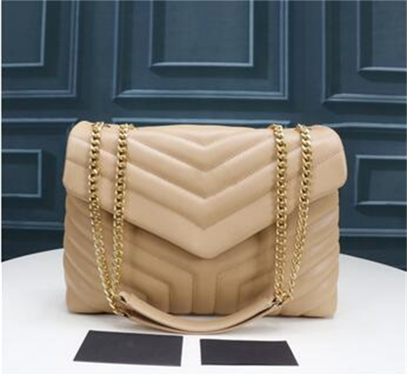 Top quality!!! Designer LOULOU Shoulder Bag Matelasse Calfskin Y-Quilted Overstitching Leather And Grosgrain Lining Large-capacity Message handbag, Champagne
Top quality!!! Designer LOULOU Shoulder Bag Matelasse Calfskin Y-Quilted Overstitching Leather And Grosgrain Lining Large-capacity Message handbag, Champagne