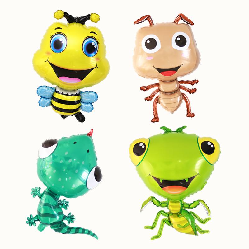 Party Decoration Wild Animal Aluminum Foil Balloon Hornet Gecko Mantis Ant Children's Birthday Baby Shower Supplies
Party Decoration Wild Animal Aluminum Foil Balloon Hornet Gecko Mantis Ant Children's Birthday Baby Shower Supplies