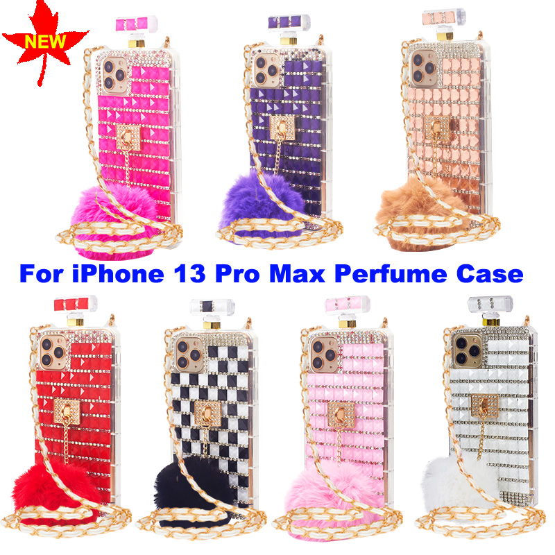 Perfume Bottle Bling Rhinestone Diamond Phone Cases For iPhone 13 Pro Max 7plus 8 6S+ Universal Mould Cellphone Cover Luxurys Designers, Rose-gold
Perfume Bottle Bling Rhinestone Diamond Phone Cases For iPhone 13 Pro Max 7plus 8 6S+ Universal Mould Cellphone Cover Luxurys Designers, Rose-gold