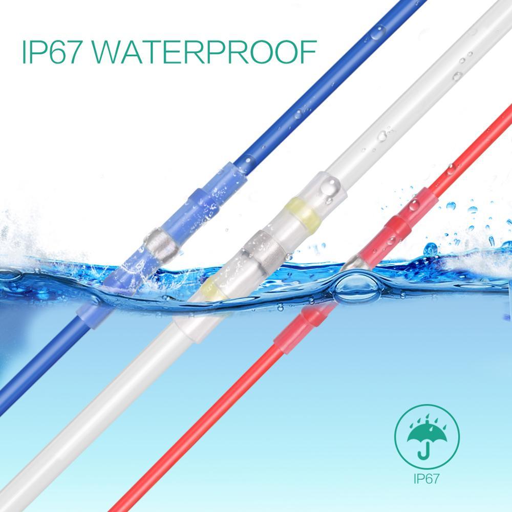 ORIGIN Seal 102pcs Connector Warm Dissipators Terminal Wire Encryption Electric Wire Isolated Solda Water Kit Connector