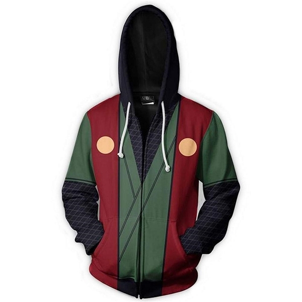 New Hot 2019 Fashion Sweatshirt Hoodies Men Women Printed Anime Akatsuki Hoodie Hip Hop Streetwear Tracksuit Zipper Hoody Y0809