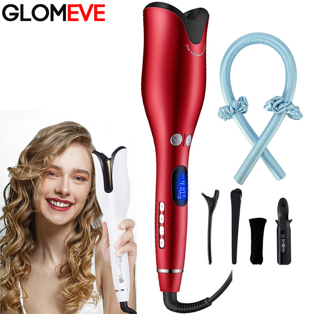 Automatic Hair Curler Wand LCD Display Hair Roller Curling Iron Rotating Curly Hair Waver Styling Tools with Curls Silk Ribbon
Automatic Hair Curler Wand LCD Display Hair Roller Curling Iron Rotating Curly Hair Waver Styling Tools with Curls Silk Ribbon
