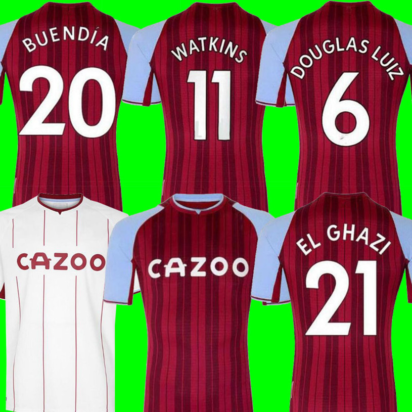 GREALISH WATKINS BUENDÍA Soccer Jerseys 21 22 Home McGINN EL GHAZI Maillots De Foot WESLEY vILLA DOUGLAS LUIZ MINGS KONSA CASH .TREZEGUET Football shirts Kit
GREALISH WATKINS BUENDÍA Soccer Jerseys 21 22 Home McGINN EL GHAZI Maillots De Foot WESLEY vILLA DOUGLAS LUIZ MINGS KONSA CASH .TREZEGUET Football shirts Kit
