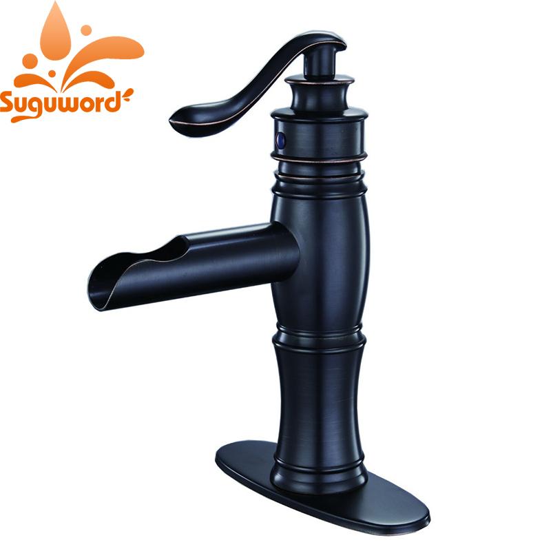Bathroom Sink Faucets Basin Waterfall Brushed Nickel Faucet Lavatory Deck Mount Single Handle One Hole
Bathroom Sink Faucets Basin Waterfall Brushed Nickel Faucet Lavatory Deck Mount Single Handle One Hole