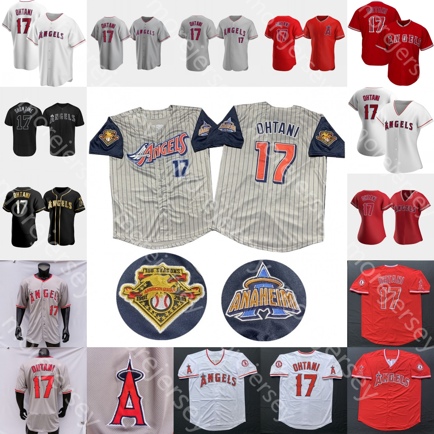 Shohei Ohtani Jersey LONGBALL Strike Patch 2001 Grey Pinstripe Turn Back Women Red Grey White Fans Player White Black Golden Size -3XL
Shohei Ohtani Jersey LONGBALL Strike Patch 2001 Grey Pinstripe Turn Back Women Red Grey White Fans Player White Black Golden Size -3XL