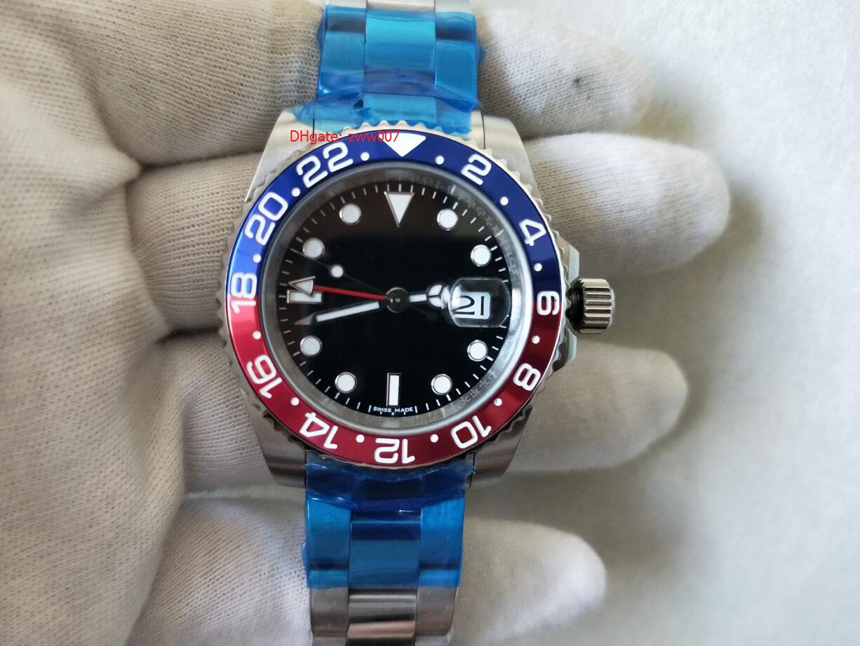 Topselling High Quality Wristwatches 40mm 116719 Black Dial Pepsi Bezel Stainless Steel Asia 2813 Movement Automatic Mens Watch Watches, Blue
Topselling High Quality Wristwatches 40mm 116719 Black Dial Pepsi Bezel Stainless Steel Asia 2813 Movement Automatic Mens Watch Watches, Blue