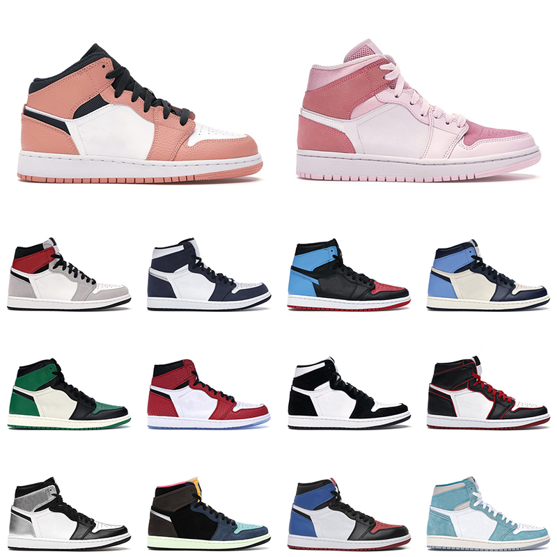 1 Basketball Shoes men women Mid Pink Quartz 1s University Blue Dark Mocha Obsidian UNC Twist mens outdoor trainers sports sneakers, White;red
1 Basketball Shoes men women Mid Pink Quartz 1s University Blue Dark Mocha Obsidian UNC Twist mens outdoor trainers sports sneakers, White;red