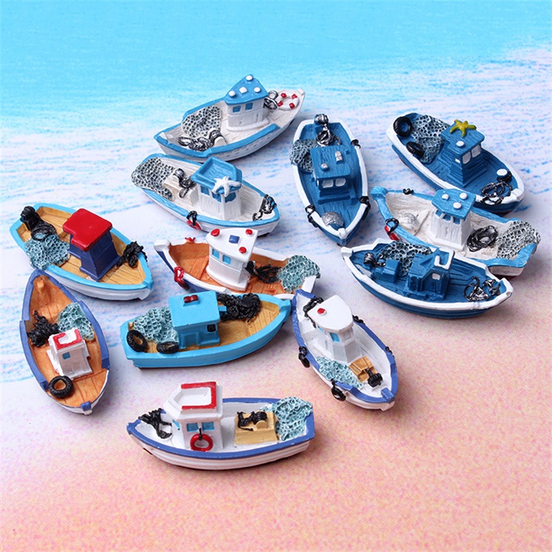 Micro Landscape Fishing Boat Toys Miniature Aquarium Decoration Resin Yacht Kids Toy Craft Mediterranean Wind 1 3yq Y2
Micro Landscape Fishing Boat Toys Miniature Aquarium Decoration Resin Yacht Kids Toy Craft Mediterranean Wind 1 3yq Y2