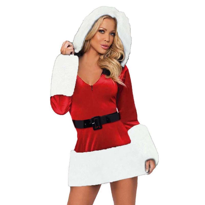 Bras Sets Christmas Exotic Dresses Sexy Festival Red Hollow Lingerie Hooded Slim Dress Underwear Nightdress Set Bielizna, Red;black
Bras Sets Christmas Exotic Dresses Sexy Festival Red Hollow Lingerie Hooded Slim Dress Underwear Nightdress Set Bielizna, Red;black