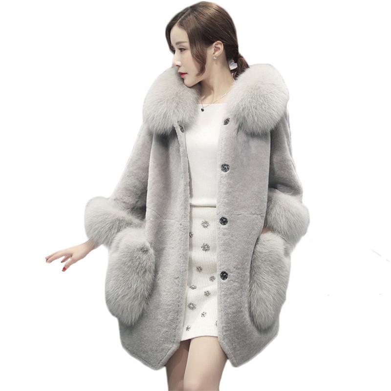 Women's Fur & Faux Coat Women Long Sleeve Loose 2021 Winter Fashion Single-breasted Thick Warmth Jacket Feminina CX393, Black
Women's Fur & Faux Coat Women Long Sleeve Loose 2021 Winter Fashion Single-breasted Thick Warmth Jacket Feminina CX393, Black