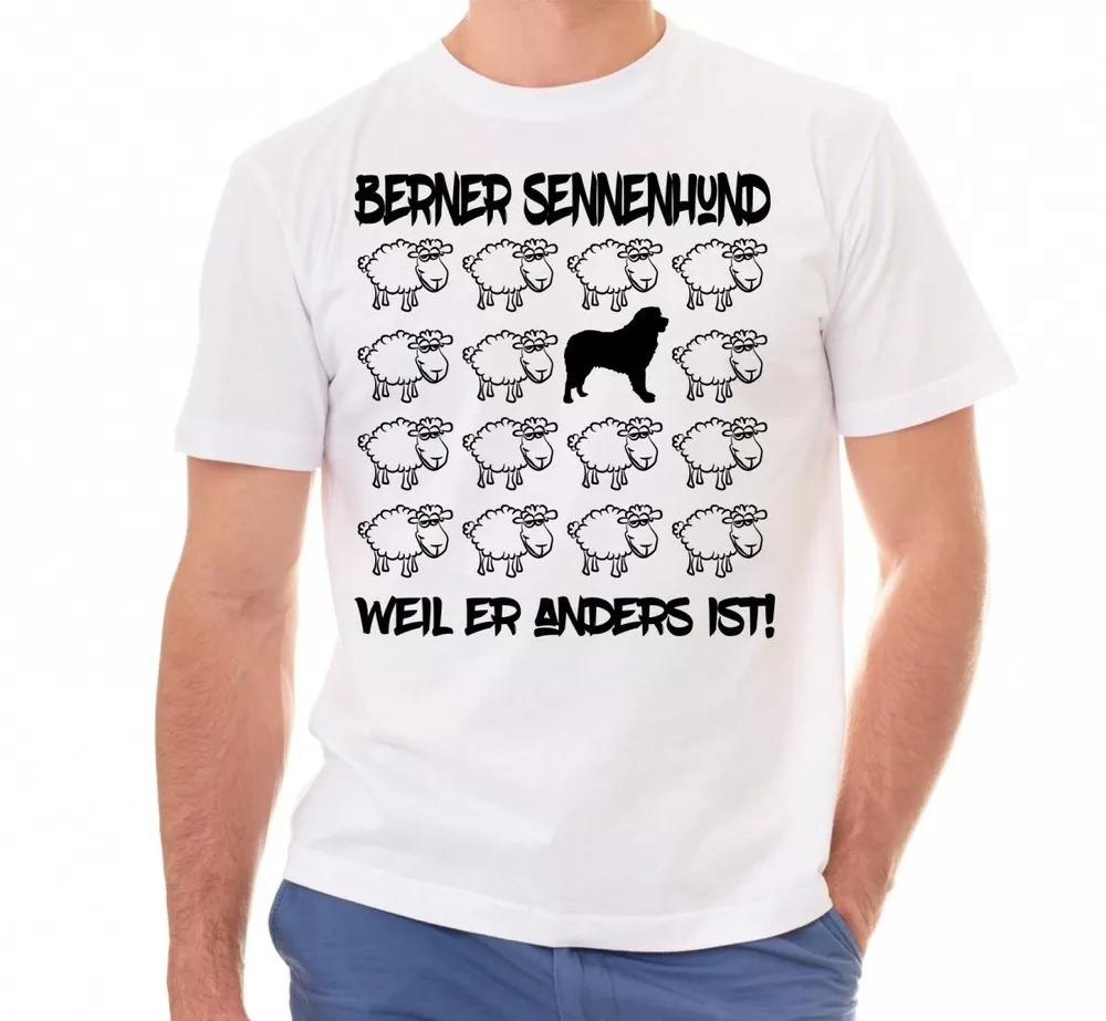 Berner Sennenhund Unisex T-Shirt Black Sheep Men Dog Dog Motif, White;black
Berner Sennenhund Unisex T-Shirt Black Sheep Men Dog Dog Motif, White;black