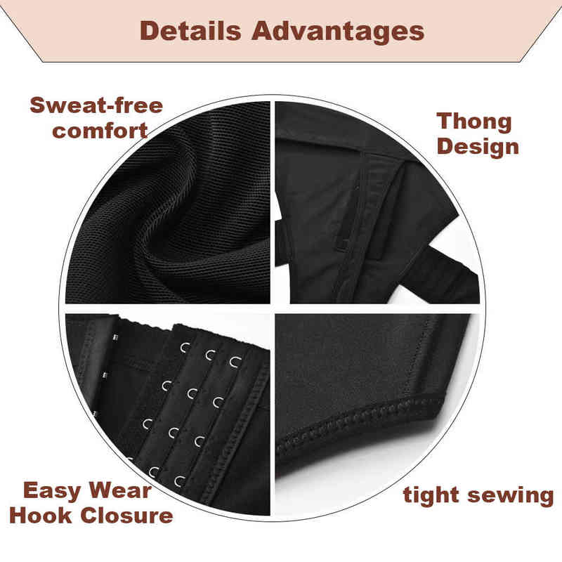 Velssut Butt Lifter Tummy Control Panties Booty Lift Pulling Underwear Body Shaper Waist Trainer Corset Shapewear Plus Size 220124