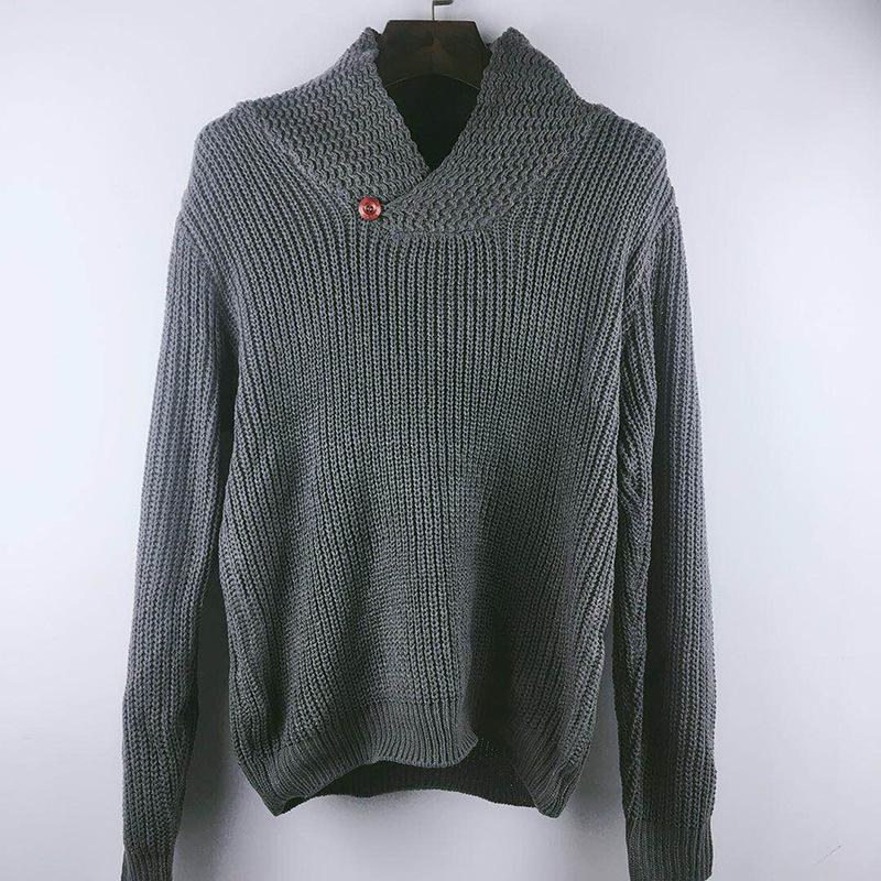 Men's Sweaters Large Size Knit Sweater Men Clothes Autumn Spring O Neck Long Slevee Pullovers Tops Loose Streetwear Harajuku Chic Mens