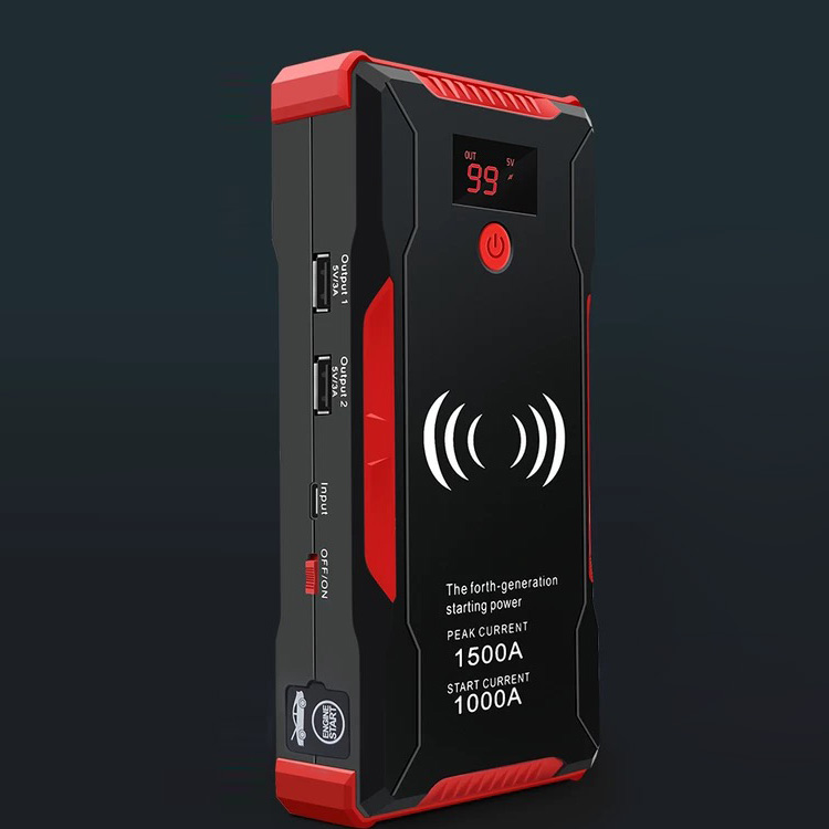 22000mAh Car Jumper Starter Mobile Power Bank Supply Portable Lamp Outdoor Starting Auto Emergency Tool