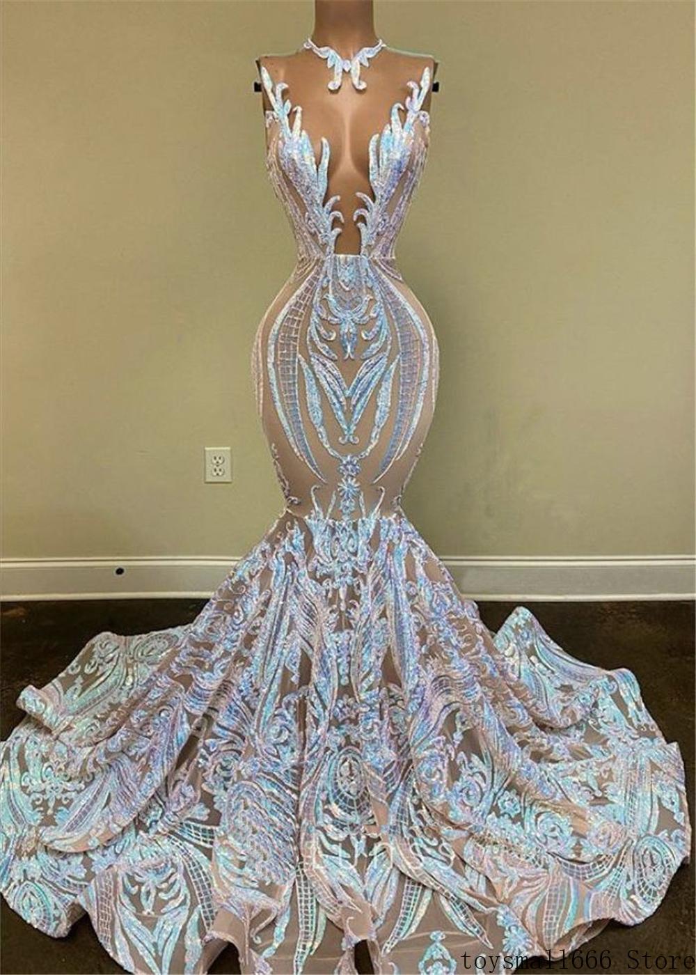 Black Girls Sparkly Sequin Long Prom Dresses 2022 Sexy sheer o Neck Mermaid African Women Gala Evening Party Gowns robes sxm15, Brown
Black Girls Sparkly Sequin Long Prom Dresses 2022 Sexy sheer o Neck Mermaid African Women Gala Evening Party Gowns robes sxm15, Brown