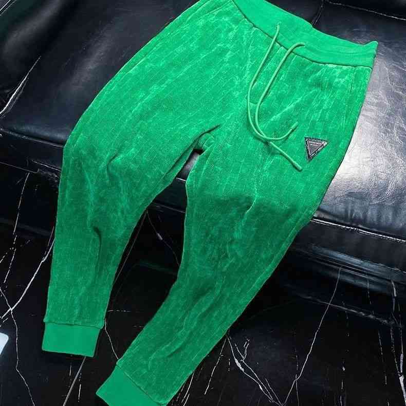 Hip Hop Designer Light Luxury Spring Bottega 22 Venet Thickened Inner Compound Chenille Bv Fashion Brand Guard Pants Men Slim Fit Leggings Casual, Ocean green
Hip Hop Designer Light Luxury Spring Bottega 22 Venet Thickened Inner Compound Chenille Bv Fashion Brand Guard Pants Men Slim Fit Leggings Casual, Ocean green