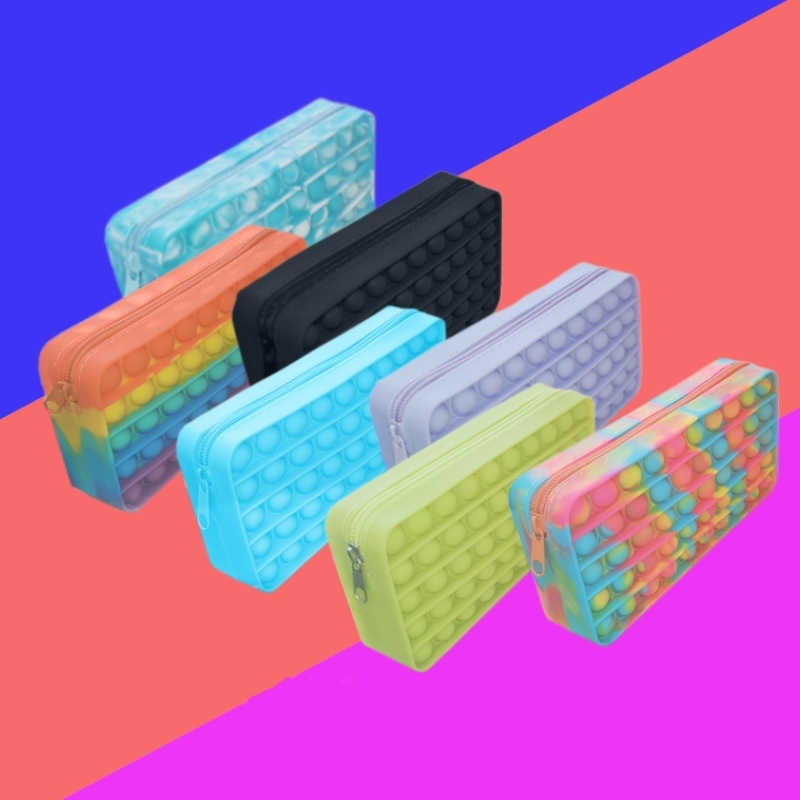 Back To School Children's Push Pioneer Fidget Stationery Box Toys Rainbow Tie Dye Push Bubble Puzzle Decompression Toy Large Capacity Pencil-box G84A2YM
Back To School Children's Push Pioneer Fidget Stationery Box Toys Rainbow Tie Dye Push Bubble Puzzle Decompression Toy Large Capacity Pencil-box G84A2YM